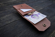 Load image into Gallery viewer, The Great Saxham - Vertical wallet (Horween Chromexcel - Natural) - IN STOCK READY TO SHIP