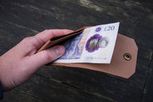 Load image into Gallery viewer, The Great Saxham - Vertical wallet (Horween Chromexcel - Natural) - IN STOCK READY TO SHIP