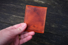 Load image into Gallery viewer, The Great Saxham - Vertical wallet (Badalassi Carlo Wax - Olmo)