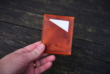 Load image into Gallery viewer, The Great Saxham - Vertical wallet (Badalassi Carlo Wax - Olmo)