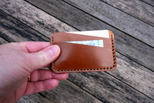 Load image into Gallery viewer, The Richmond - Cardholder wallet (Horween Shell Cordovan - Glazed Natural)