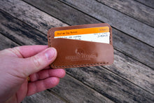 Load image into Gallery viewer, The Richmond - Cardholder wallet (Horween Shell Cordovan - Glazed Natural)