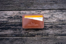 Load image into Gallery viewer, The Richmond - Cardholder wallet (Horween Shell Cordovan - Glazed Natural)