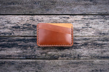 Load image into Gallery viewer, The Richmond - Cardholder wallet (Horween Shell Cordovan - Glazed Natural)