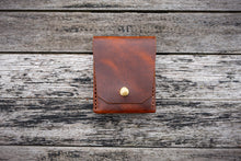 Load image into Gallery viewer, The Great Saxham - Vertical wallet (Badalassi Carlo Wax - Cognac)