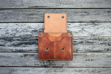 Load image into Gallery viewer, The Ranger - Travel Wallet (Horween Derby - English Tan)