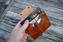 Load image into Gallery viewer, The Ranger - Travel Wallet (Horween Derby - English Tan)
