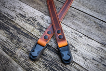 Load image into Gallery viewer, The Savanna leather camera strap (Badalassi Carlo Wax - Cognac)