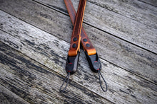 Load image into Gallery viewer, The Savanna leather camera strap (Badalassi Carlo Wax - Cognac)
