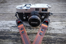 Load image into Gallery viewer, The Savanna leather camera strap (Badalassi Carlo Wax - Cognac)