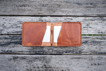 Load image into Gallery viewer, The Newmarket - Money clip wallet (Horween Dublin - Natural)