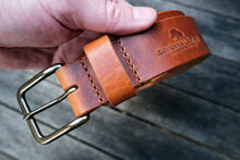Load image into Gallery viewer, The Savanna Belt (English Tan - Horween Dublin)