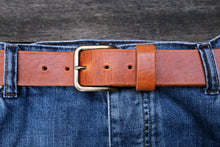 Load image into Gallery viewer, The Savanna Belt (English Tan - Horween Dublin)