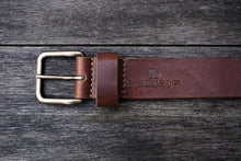 Load image into Gallery viewer, The Savanna Belt (Nut Brown - Horween Dublin)