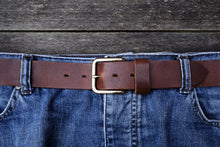 Load image into Gallery viewer, The Savanna Belt (Nut Brown - Horween Dublin)