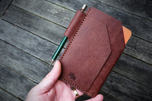 Load image into Gallery viewer, The Scribe - Field notebook sleeve (Tobacco Brown - Badalassi Carlo Pueblo Leather)
