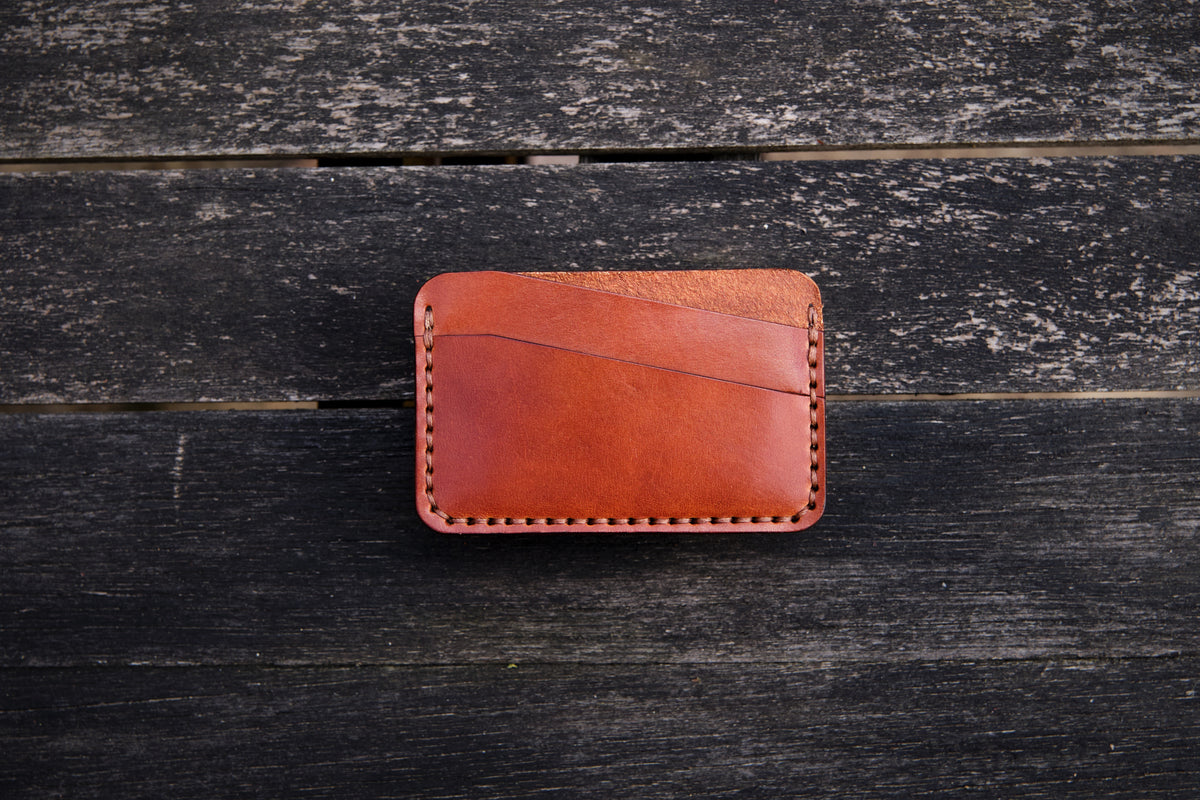 The Richmond - Cardholder wallet (Wickett & Craig Harness - Buck