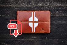 Load image into Gallery viewer, The Winston - Large Capacity Wallet (PDF Pattern/Template)