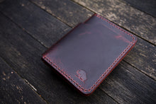 Load image into Gallery viewer, The Winston - Large capacity wallet (Badalassi Carlo Wax - Tabacco)