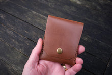 Load image into Gallery viewer, The Great Saxham - Vertical wallet (Horween Chromexcel - Natural) - IN STOCK READY TO SHIP
