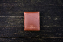 Load image into Gallery viewer, The Great Saxham - Vertical wallet (Horween Chromexcel - Natural) - IN STOCK READY TO SHIP
