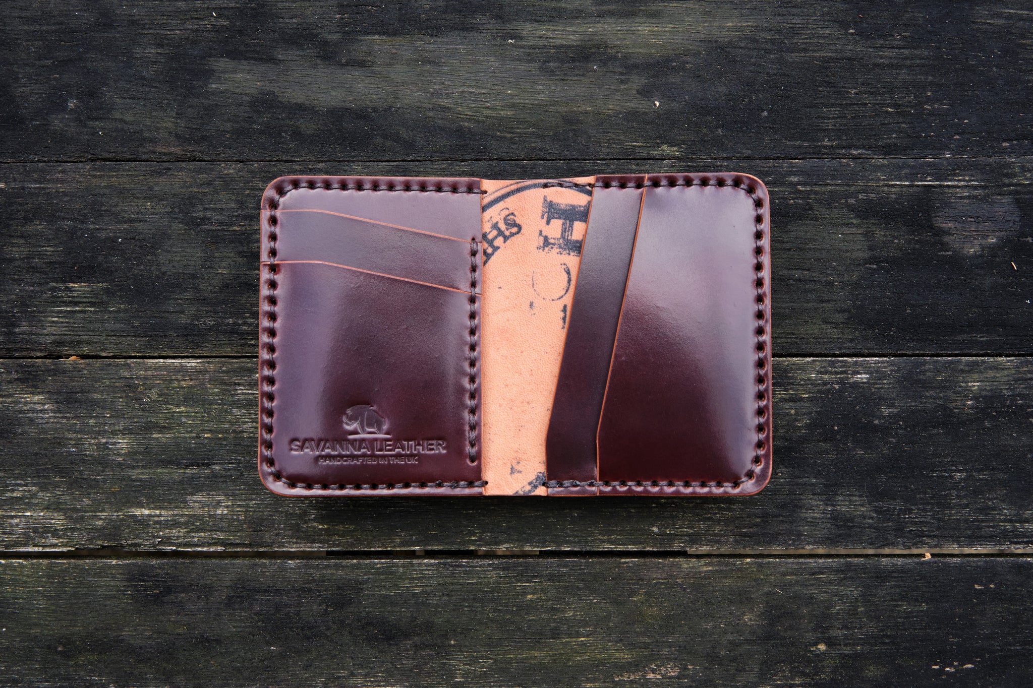 The Holborn - Minimalist front carry wallet (Horween Shell