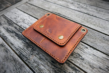 Load image into Gallery viewer, The Ranger - Travel Wallet (Horween Derby - English Tan)
