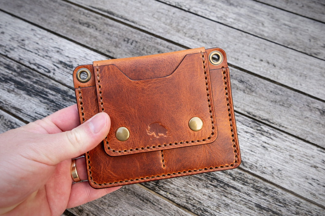 The Ranger - Travel Wallet (Horween Derby - English Tan)