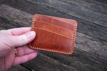 Load image into Gallery viewer, The Kensington - Cardholder wallet (Horween Dublin - Natural)
