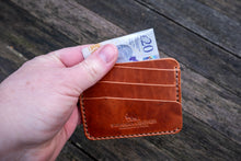 Load image into Gallery viewer, The Kensington - Cardholder wallet (Horween Dublin - Natural)
