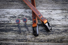 Load image into Gallery viewer, The Savanna leather camera strap (Badalassi Carlo Wax - Cognac)
