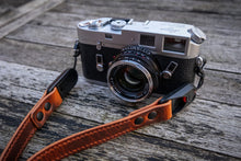 Load image into Gallery viewer, The Savanna leather camera strap (Badalassi Carlo Wax - Cognac)
