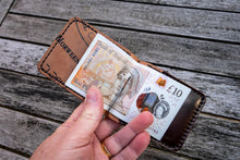 Load image into Gallery viewer, The Newmarket - Money clip wallet (Horween Shell Cordovan - Color 8 / Burgundy)
