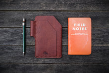 Load image into Gallery viewer, The Scribe - Field notebook sleeve (Tobacco Brown - Badalassi Carlo Pueblo Leather)
