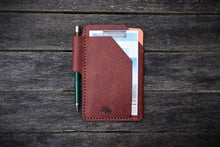 Load image into Gallery viewer, The Scribe - Field notebook sleeve (Tobacco Brown - Badalassi Carlo Pueblo Leather)
