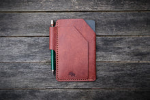 Load image into Gallery viewer, The Scribe - Field notebook sleeve (Tobacco Brown - Badalassi Carlo Pueblo Leather)
