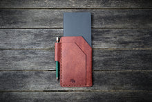 Load image into Gallery viewer, The Scribe - Field notebook sleeve (Tobacco Brown - Badalassi Carlo Pueblo Leather)
