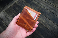 Load image into Gallery viewer, The Great Saxham - Vertical wallet (Horween Dublin - Natural)
