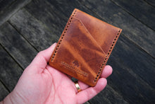 Load image into Gallery viewer, The Great Saxham - Vertical wallet (Horween Dublin - Natural)
