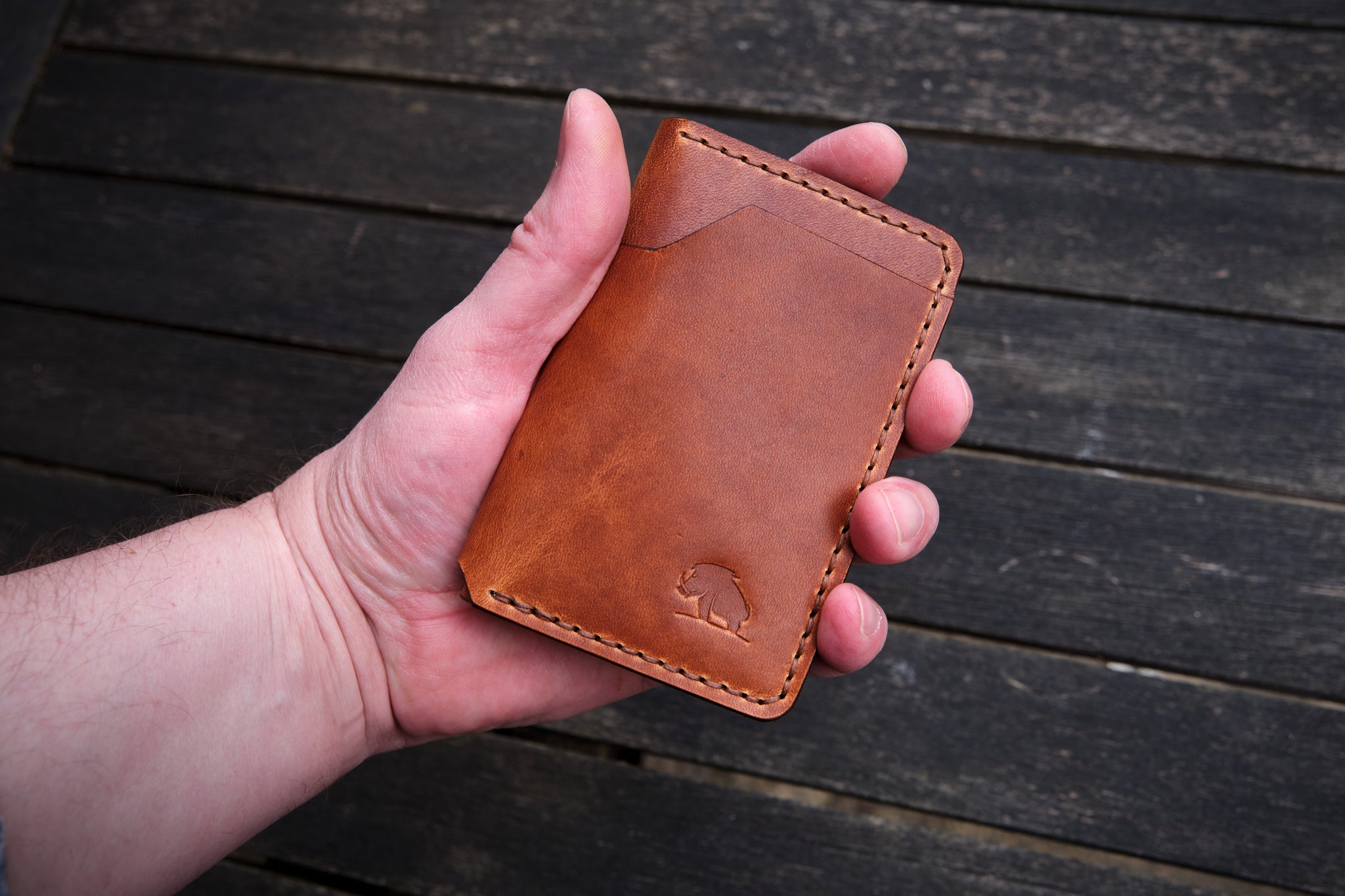 Men's Wallet - Premium Horween Leather - 100% Made in USA