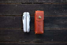 Load image into Gallery viewer, The Portland &#39;Leatherman Wave+&#39; Pouch - (English Tan - Horween Derby)
