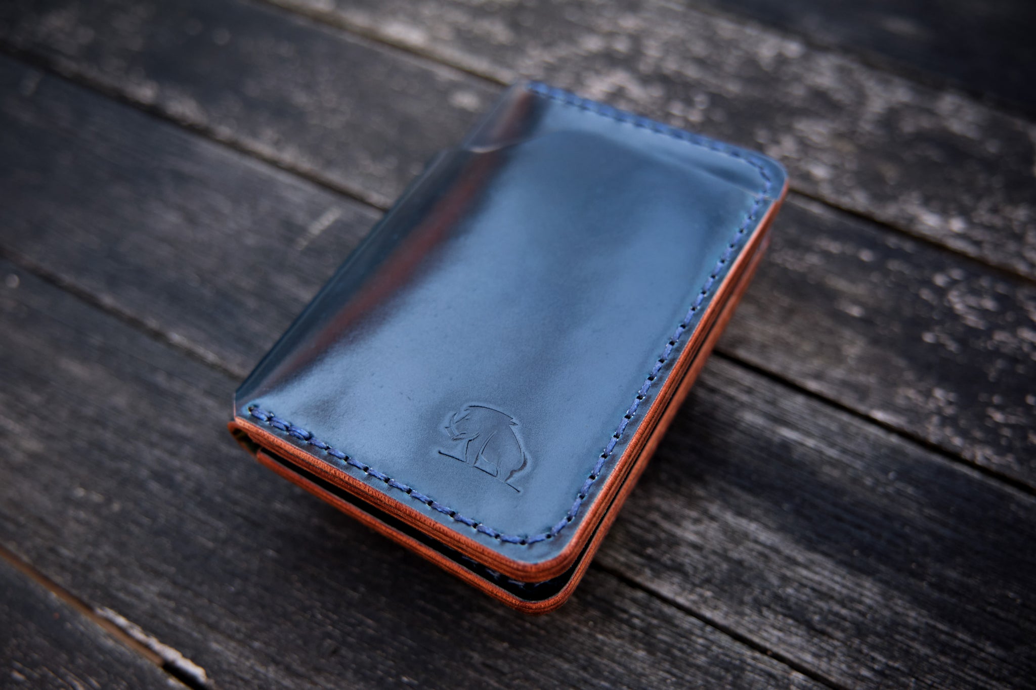 Mens Minimalist Money Clip Wallet Handmade From Shell 