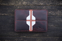 Load image into Gallery viewer, The Winston - Large capacity wallet (Badalassi Carlo Wax - Tabacco)
